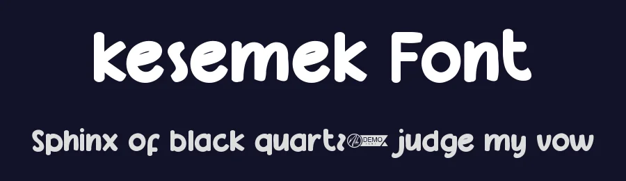 kesemek Font by nihstudio — Display Font — thumbnail 2