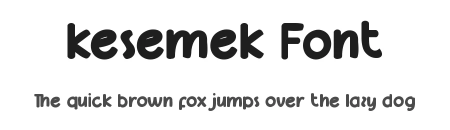 kesemek Font by nihstudio — Display Font