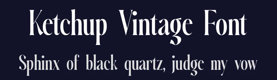 Ketchup Vintage Font by timelesstype.co — Display Font — thumbnail 2
