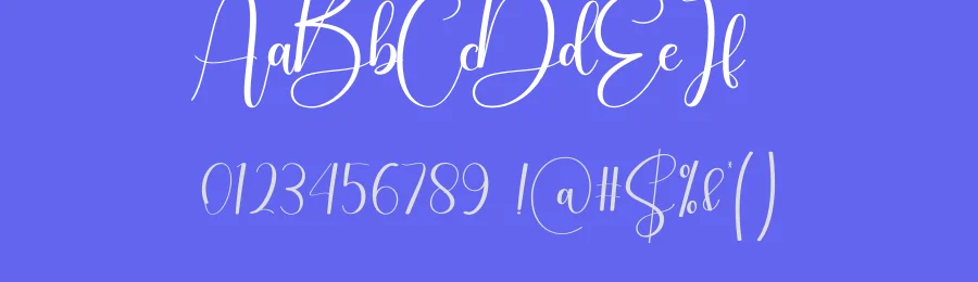Keyboard Calligraphy Font by creativeletter — Script Handwritten Font — thumbnail 3