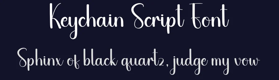 Keychain Script Font by andikastudio — Script Handwritten Font — thumbnail 2