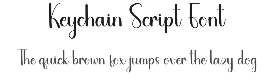 Keychain Script Font by andikastudio — Script Handwritten Font