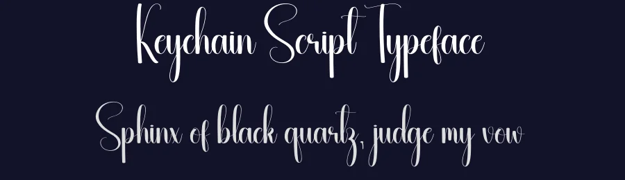Keychain Script Typeface by andikastudio — Script Handwritten Font — thumbnail 2