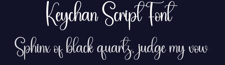 Keychan Script Font by creativeletter — Script Handwritten Font — thumbnail 2