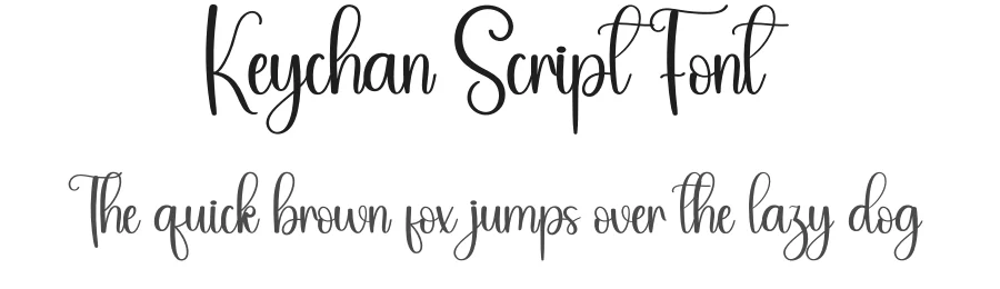 Keychan Script Font by creativeletter — Script Handwritten Font