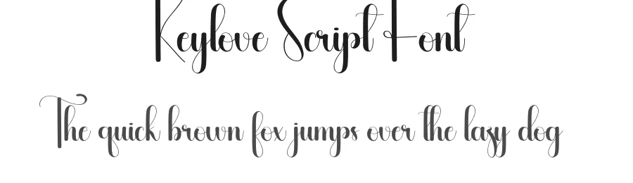 Keylove Script Font by andikastudio — Script Handwritten Font