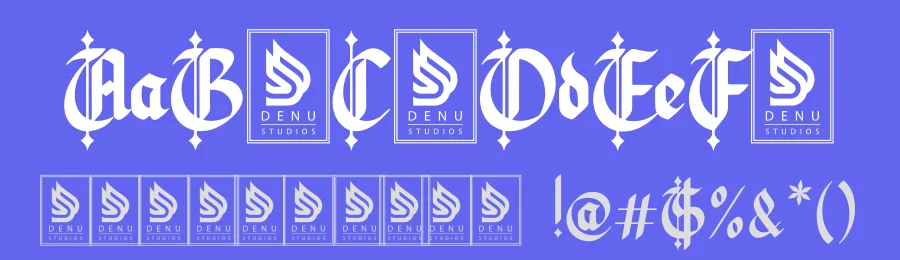 Khaleed | Blackletter Arabic Font by Denustudios — Display Font — thumbnail 3