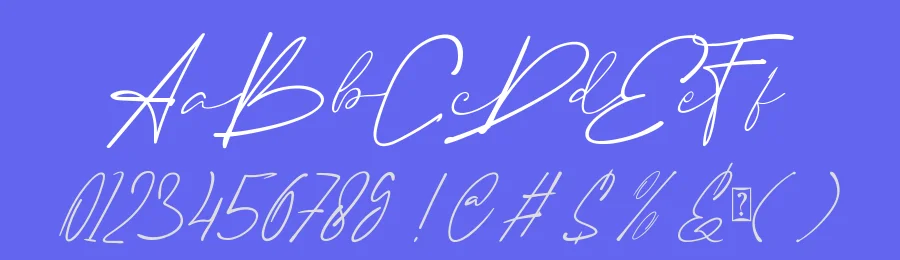 Khalista Signature Font by Aqeel_Art — Script Handwritten Font — thumbnail 3