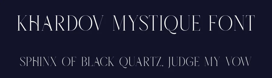 Khardov Mystique Font by letterenastudios — Serif Font — thumbnail 2