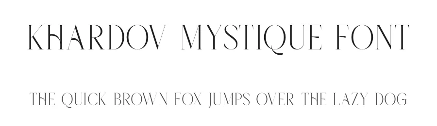 Khardov Mystique Font by letterenastudios — Serif Font