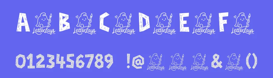 Kharvane Free Font by Letterlays — Display Font — thumbnail 3