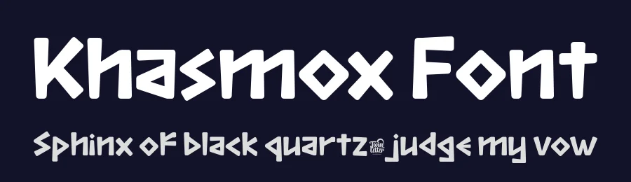 Khasmox Font by twinletter — Display Font — thumbnail 2