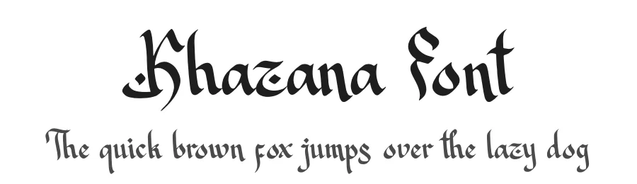 Khazana Font by Denustudios — Script Handwritten Font