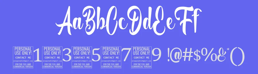Kiblatain Font by Miftahul Arzaq — Script Handwritten Font — thumbnail 3