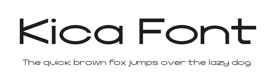 Kica Font by iframe design studio — Sans Serif Font