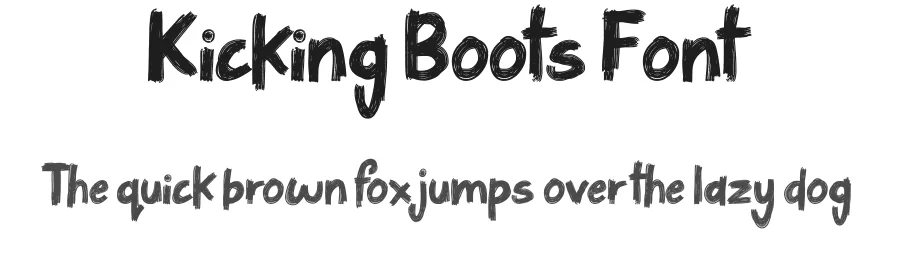 Kicking Boots Font by JSHcreates — Decorative Font