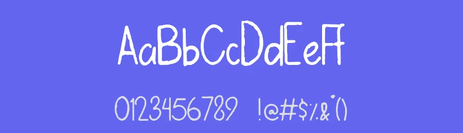 Kiddiewink Handwritten Font by Heloyud — Script Handwritten Font — thumbnail 3