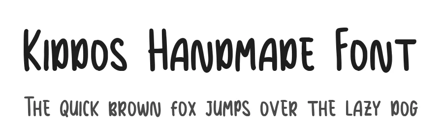Kiddos Handmade Font by bearydsgn — Script Handwritten Font