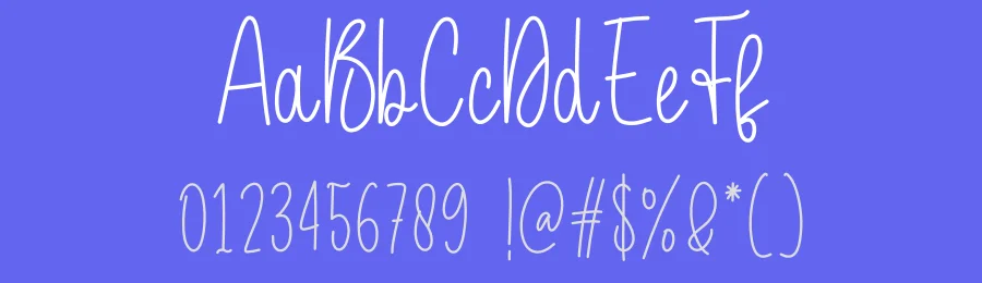 Kiddy Handwritten Font by creativeletter — Script Handwritten Font — thumbnail 3