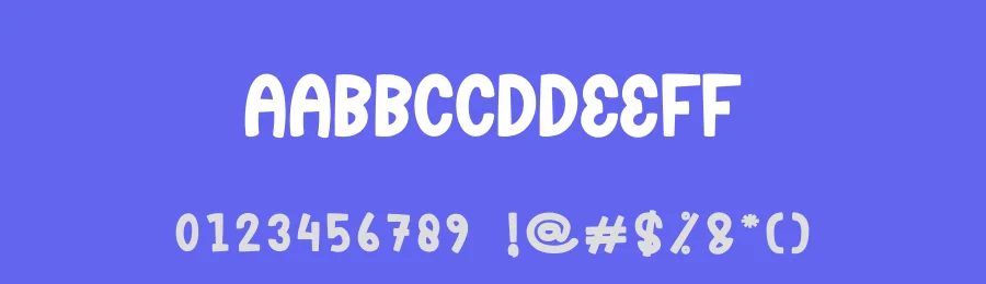 Kids Bubble Display Font by creativeletter — Display Font — thumbnail 3