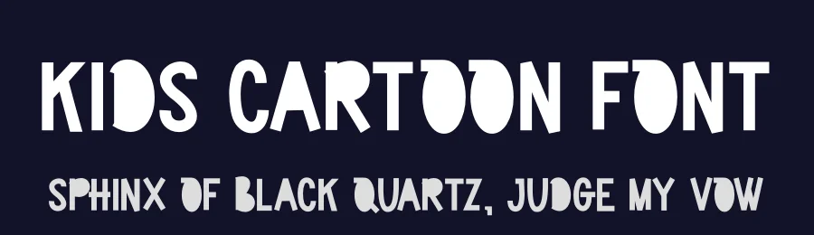 Kids Cartoon Font by futuristypestudio — Display Font — thumbnail 2