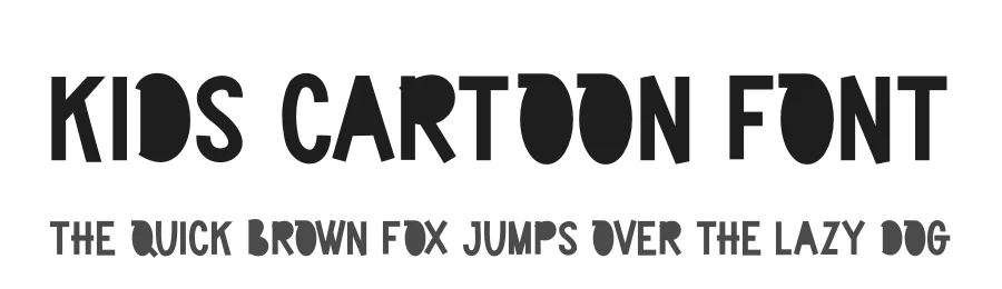 Kids Cartoon Font by futuristypestudio — Display Font