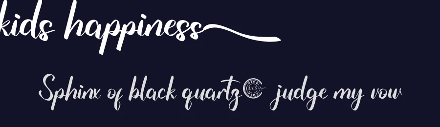 Kids Happiness by RaisProject — Script Handwritten Font — thumbnail 2