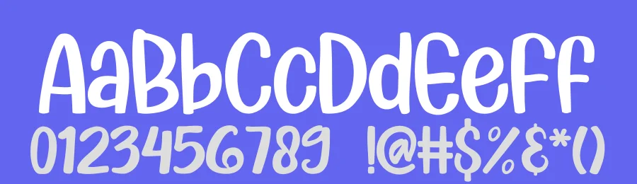 Kids Monday Display Font by Pandanwangi — Display Font — thumbnail 3