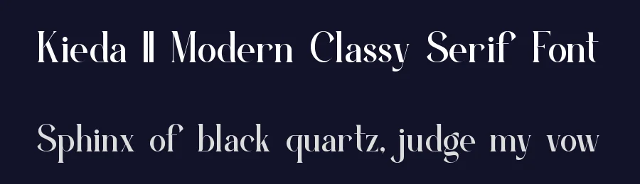Kieda || Modern Classy Serif Font by ErmediaStudio — Display Font — thumbnail 2