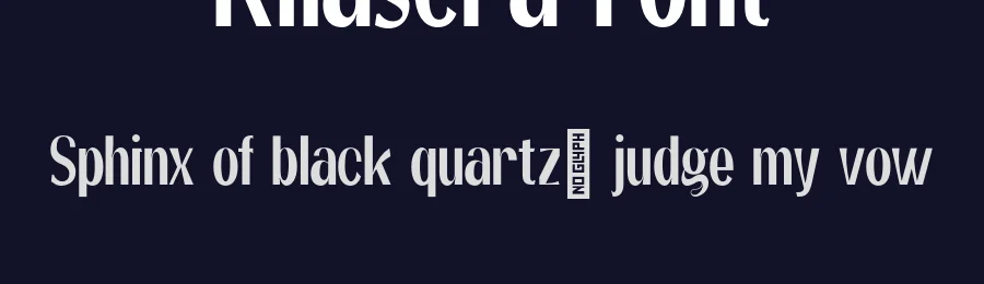 Kilasera Font by ibracreative — Sans Serif Font — thumbnail 2