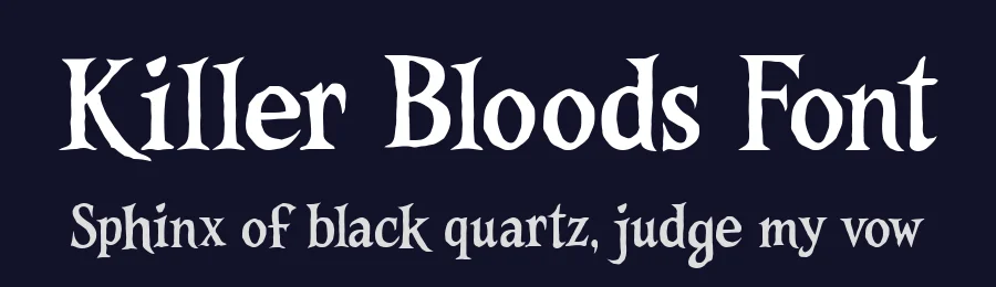 Killer Bloods Font by Dreamink Studio — Display Font — thumbnail 2