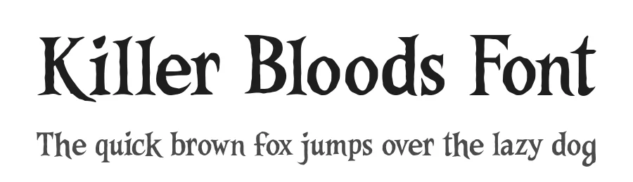 Killer Bloods Font by Dreamink Studio — Display Font