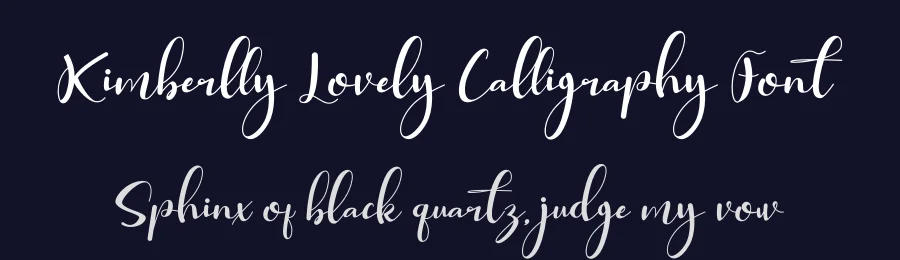 Kimberlly Lovely Calligraphy Font by letterenastudios — Script Handwritten Font — thumbnail 2