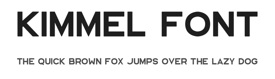 Kimmel Font by BART.Co Design — Sans Serif Font