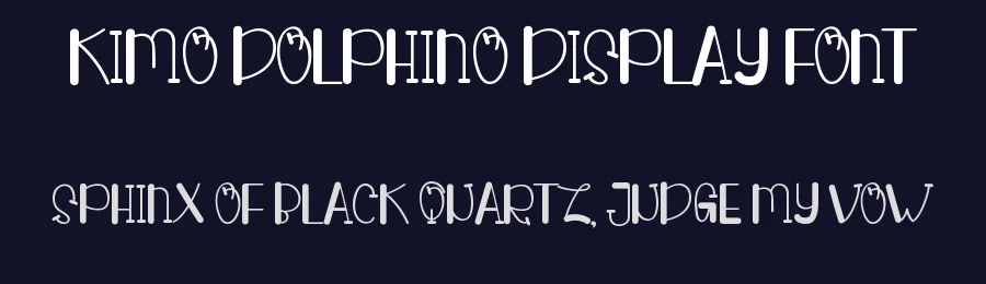 Kimo Dolphino Display Font by inermediaSTUDIO — Decorative Font — thumbnail 2