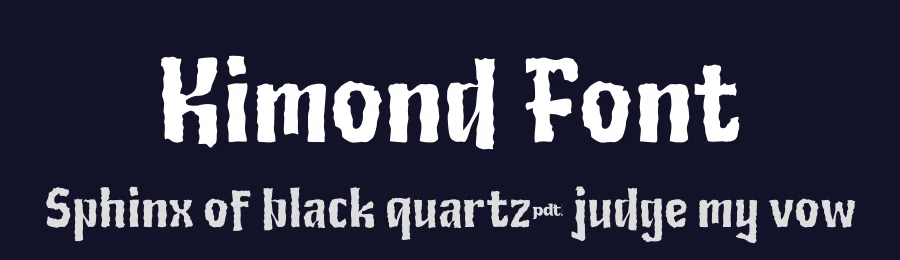 Kimond Font by productype — Decorative Font — thumbnail 2