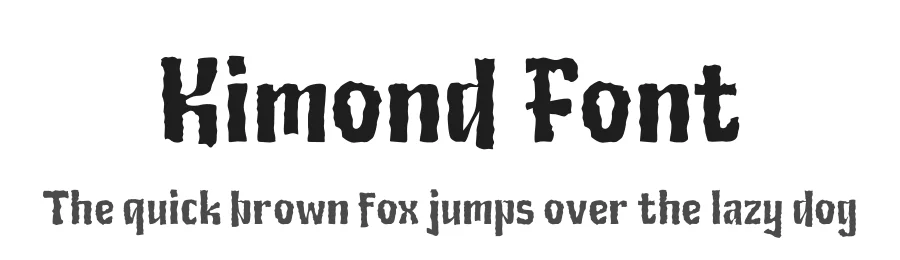 Kimond Font by productype — Decorative Font