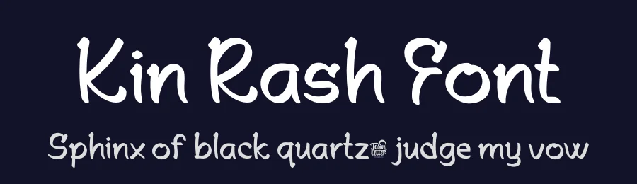 Kin Rash Font by twinletter — Script Handwritten Font — thumbnail 2