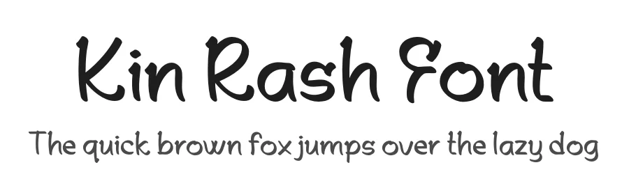 Kin Rash Font by twinletter — Script Handwritten Font
