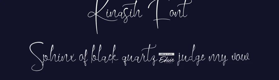 Kinasih Font by edricstudio — Script Handwritten Font — thumbnail 2