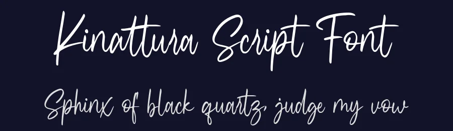 Kinattura Script Font by Lukman Arief — Script Handwritten Font — thumbnail 2