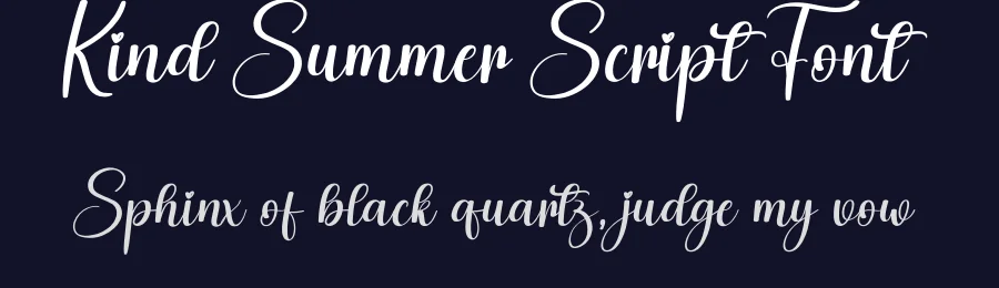 Kind Summer Script Font by creativeletter — Script Handwritten Font — thumbnail 2