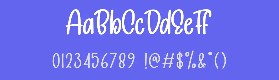 Kinder Birthday Display Font by creativeletter — Display Font — thumbnail 3