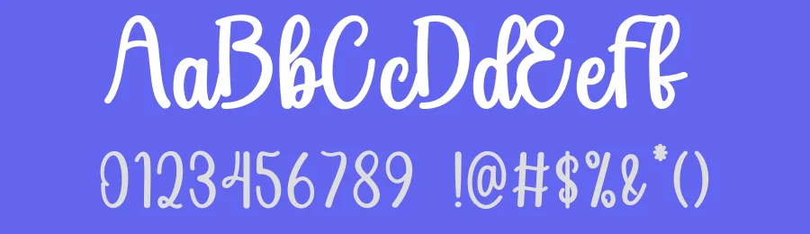 Kinder Cute Script Font by creativeletter — Script Handwritten Font — thumbnail 3