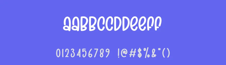 Kinder Rainbow Display Font by creativeletter — Display Font — thumbnail 3
