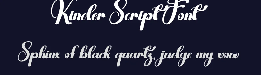 Kinder Script Font by andikastudio — Script Handwritten Font — thumbnail 2