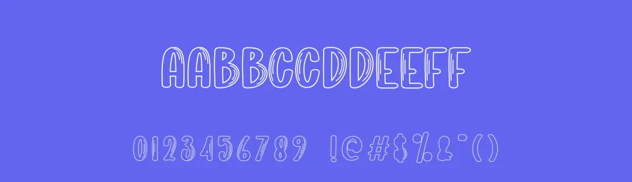Kindergarten Display Font by creativeletter — Display Font — thumbnail 3