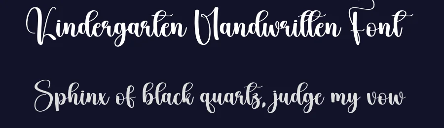 Kindergarten Handwritten Font by andikastudio — Script Handwritten Font — thumbnail 2