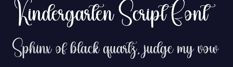 Kindergarten Script Font by andikastudio — Script Handwritten Font — thumbnail 2