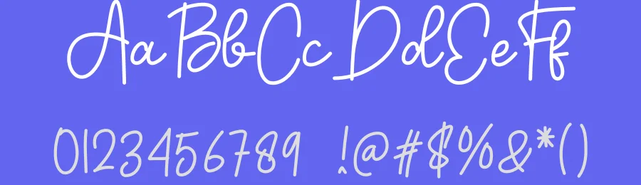 Kindhearted Handwritten Font by creativeletter — Script Handwritten Font — thumbnail 3